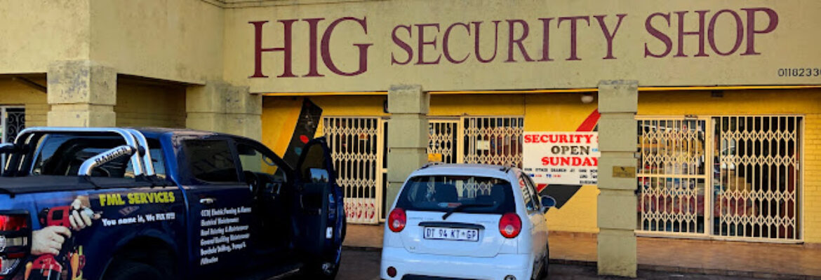 HIG Security Shop