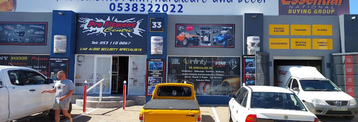 Pro Fitment Centre CAR AUDIO AND SECURITY SPECILIST