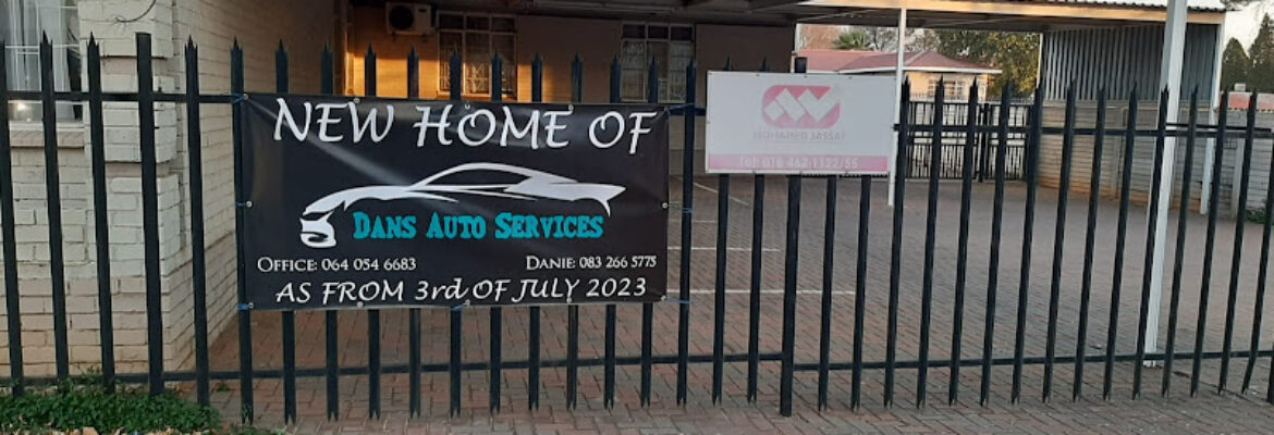 Dans Auto Services – Klerksdorp