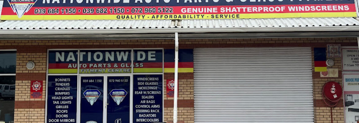 Nationwide Auto Parts And Glass Fitment Centre